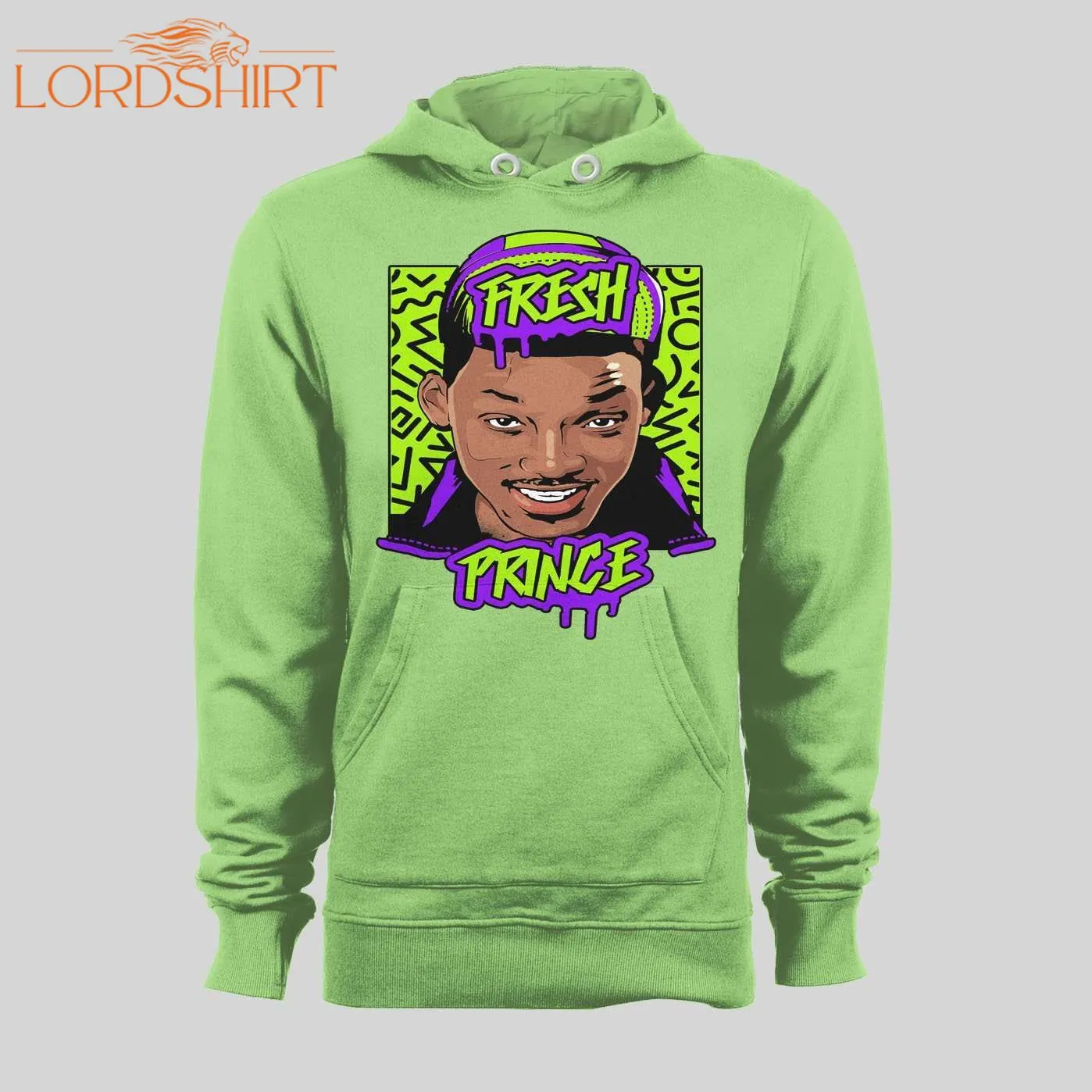 Fresh Prince Of Bel-air Neon Pop Art High Quality Hoodie / Sweatshirt