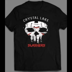 Friday The 13th Camp Crystal Lake Slashers Hockey Team Shirt