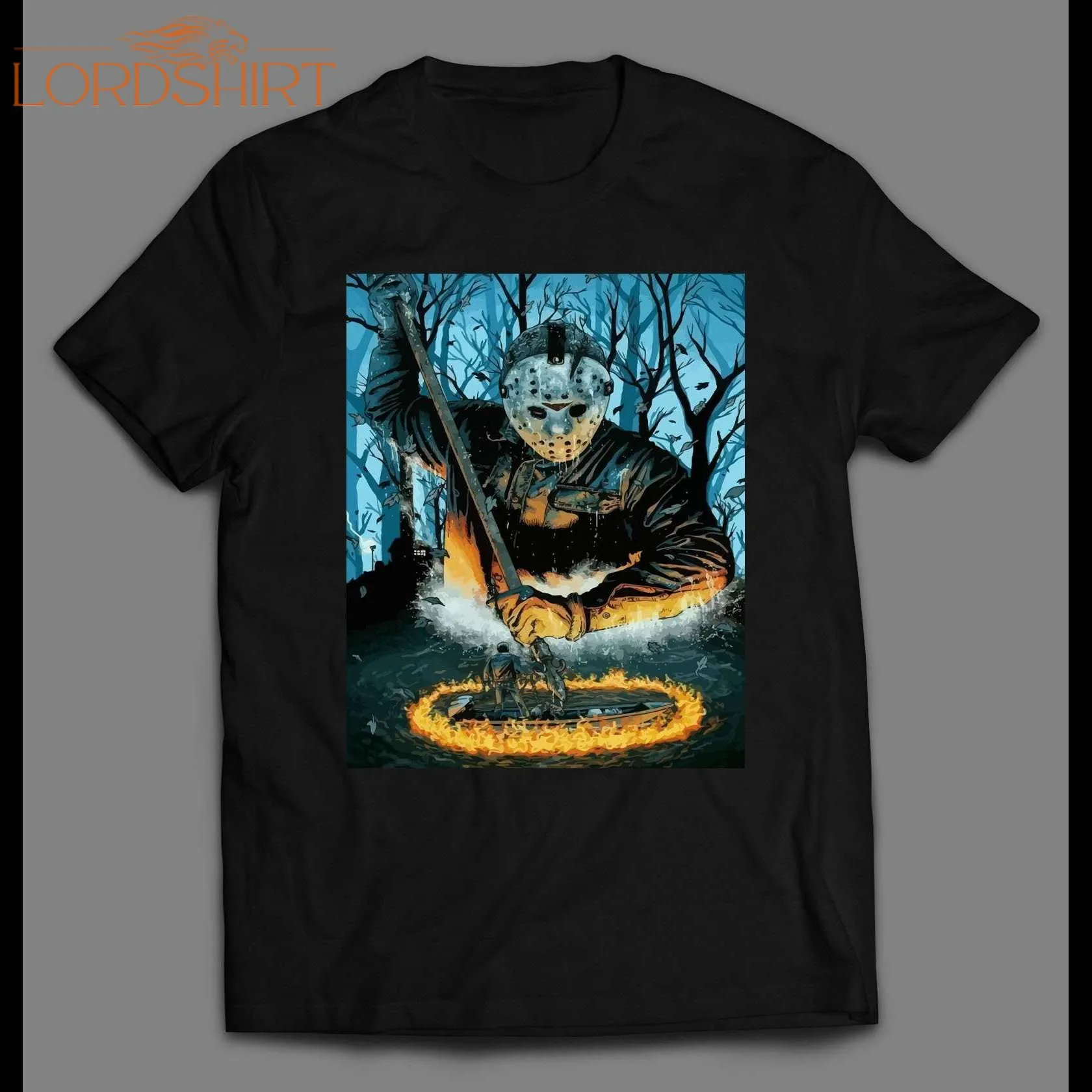 Friday The 13th Crystal Lake Hell Halloween Shirt