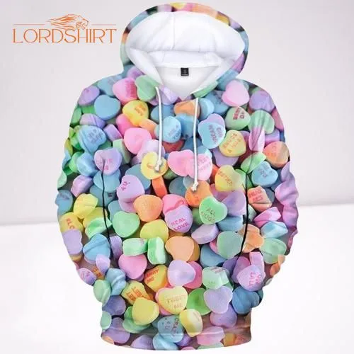 Funny Candy Heart 3d All Over Print