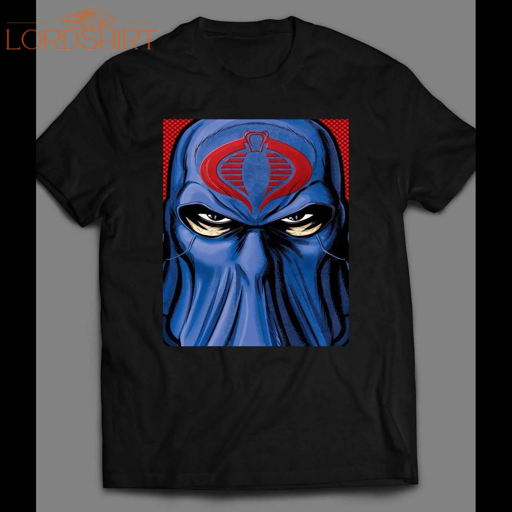 G.i. Joe's Cobra Commander Retro Evil Art Shirt