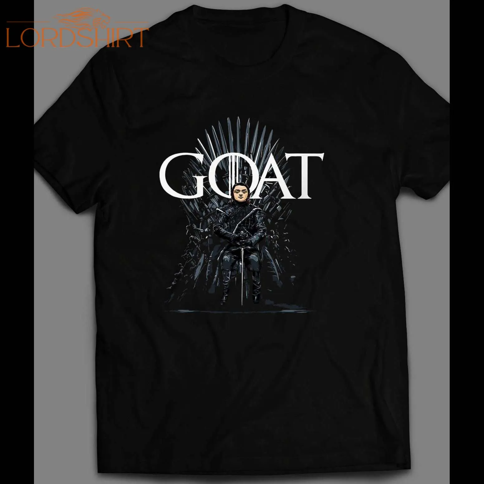 G.o.t. Arya Stark Jon Snow Throne G.o.a.t Oldskool Shirt