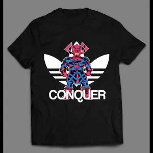 Galactus The Conquer Sports Wear Parody High Quality Shirt