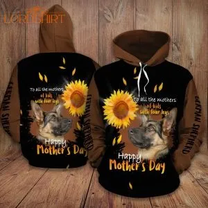 German Shepherd Happy Mother Day 3d All Over Print