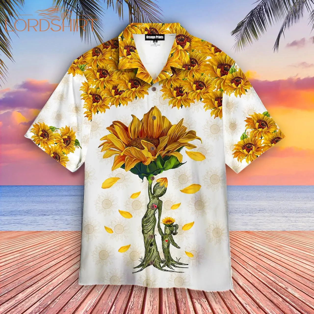 Gift For Mom Sunflower Mom Hawaiian Shirt