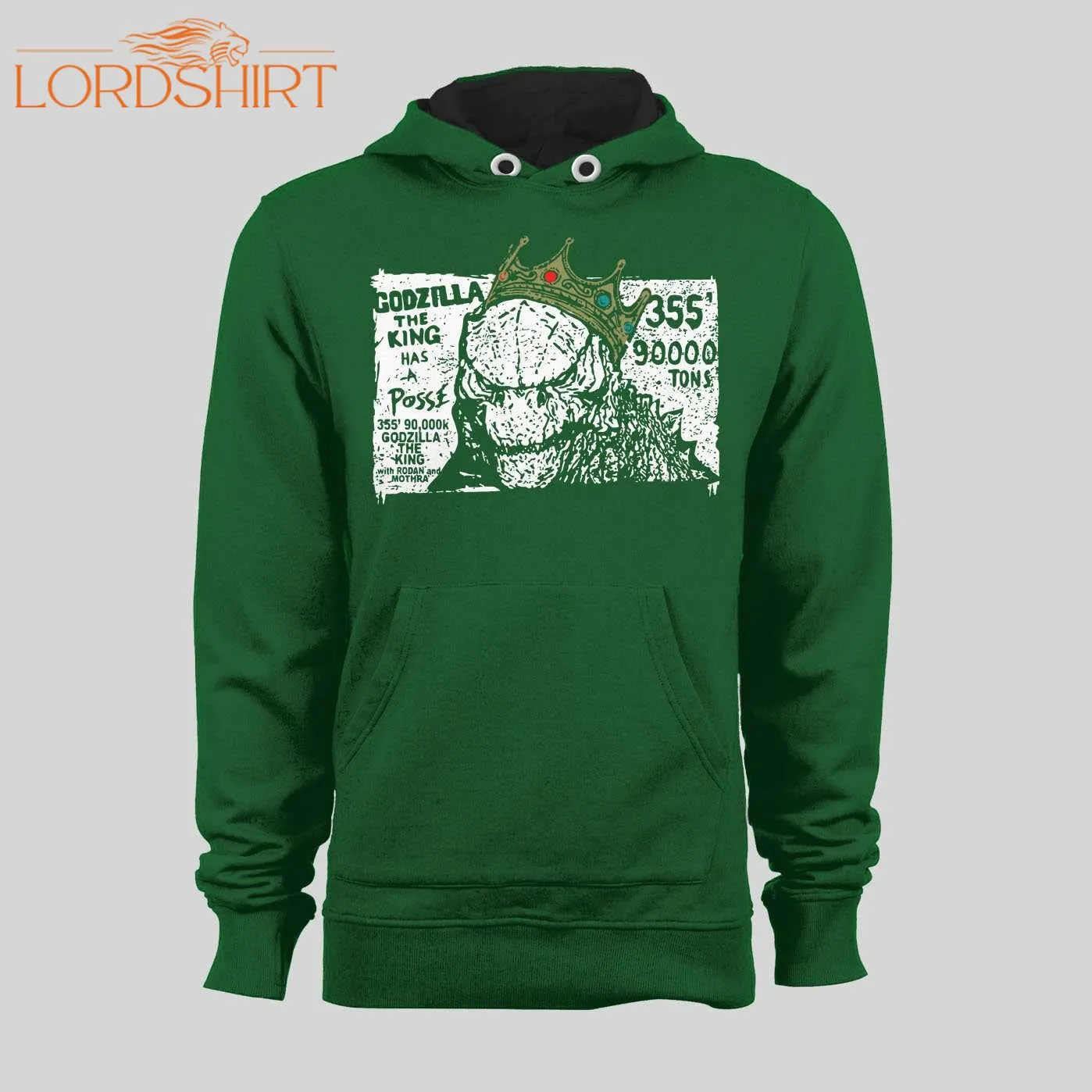 Godzilla The King Custom Art Hoodie / Sweatshirt