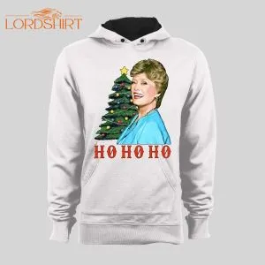 Golden Girls Blanche Ho Ho Ho High Quality Christmas Hoodie/ Sweatshirt