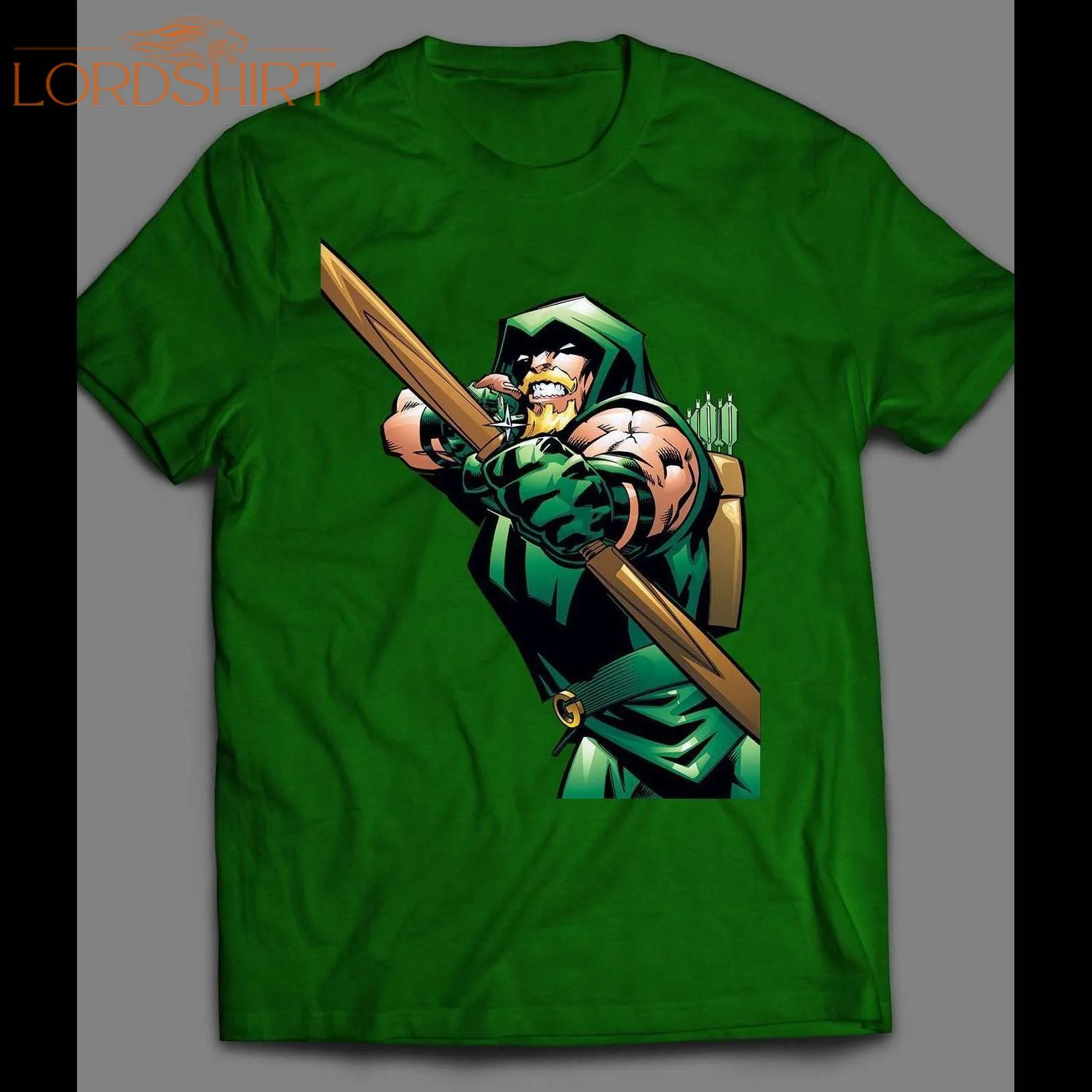 Green Arrow Comic Art Shirt