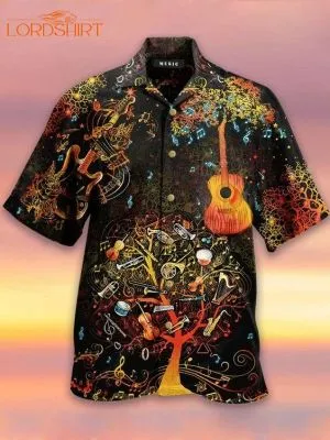 Guitar Hawaiian Shirt