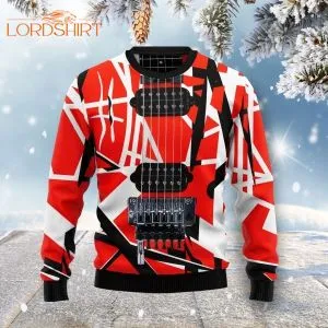 Guitar Ugly Christmas Sweater