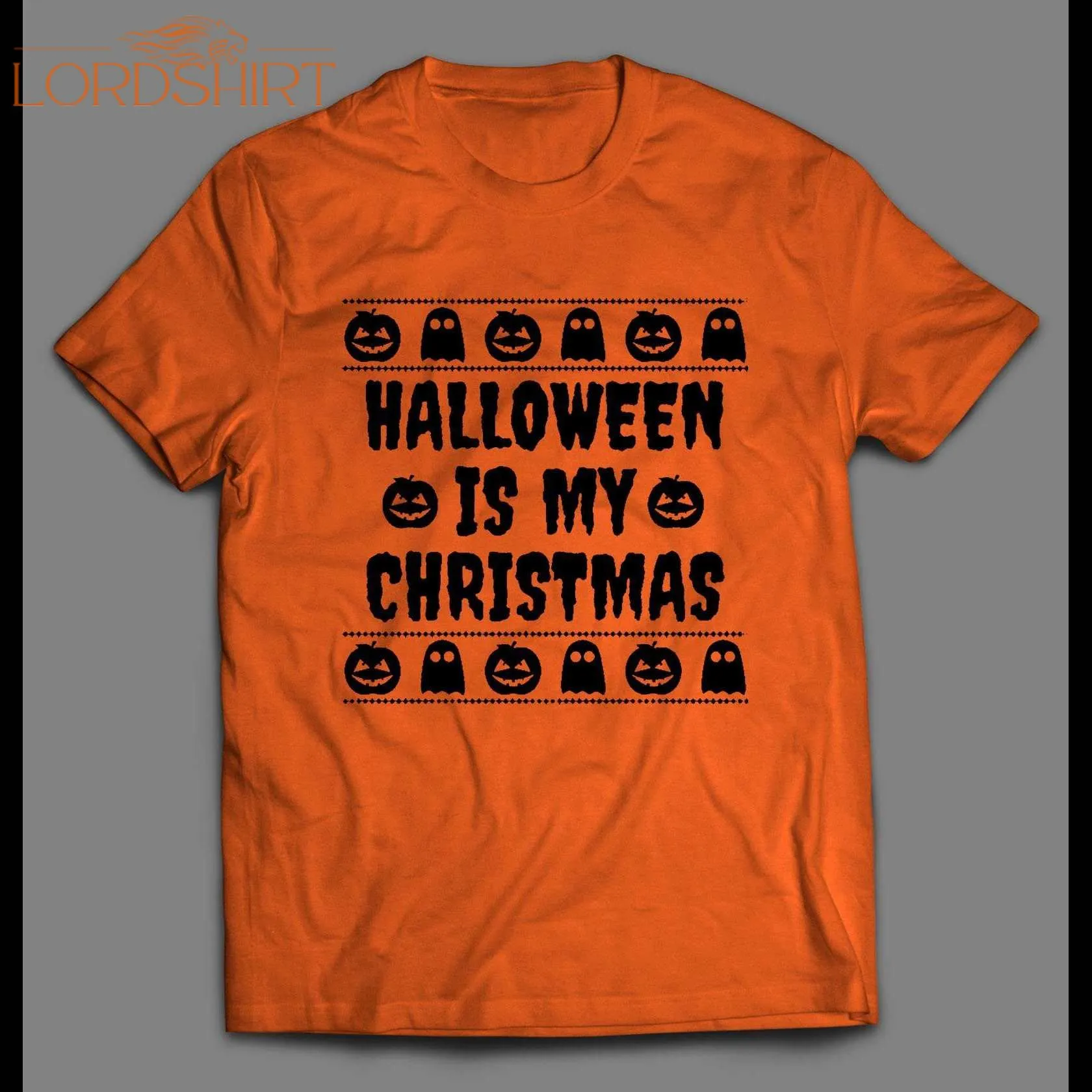 Halloween Is My Christmas High Quality Mens Halloween Shirt