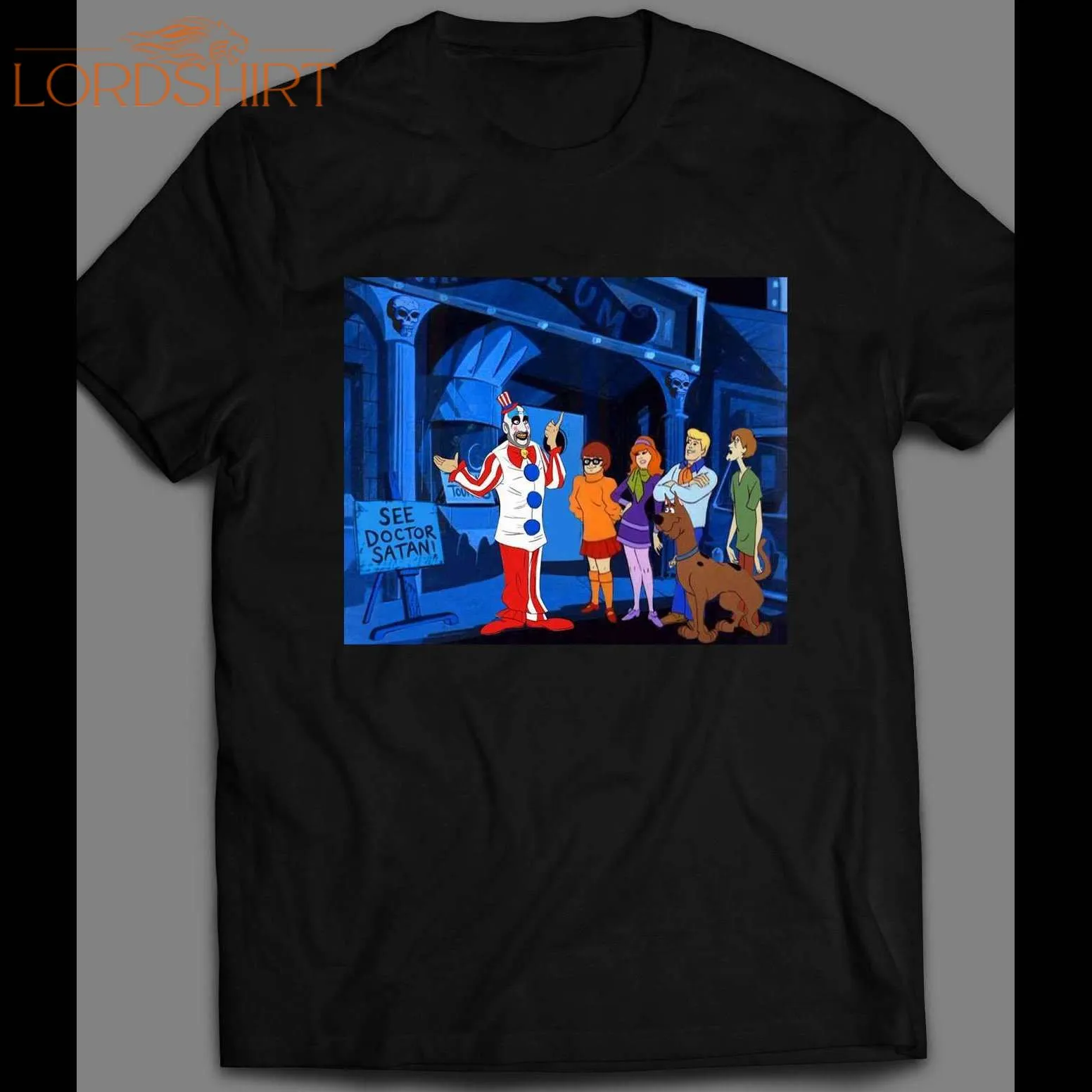 Halloween Special Scooby Doo And Captain Spaulding Shirt