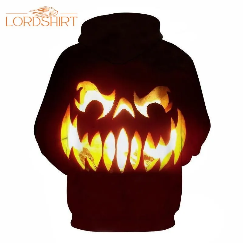 Halloween Terrible Pumpkin Lamp 3d All Over Print