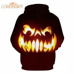 Halloween Terrible Pumpkin Lamp 3d All Over Print