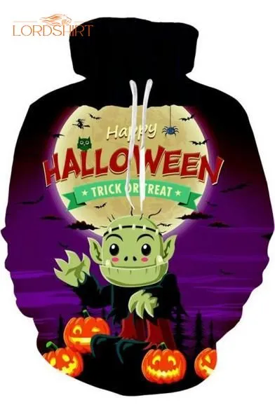 Happy Halloween Trick Or Treat 3d All Over Print