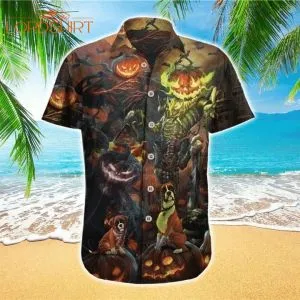 Happy Halloween With Boxer Pumpkin King For Dog Lovers Hawaiian Shirt