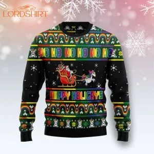 Happy Holigays Ugly Christmas Sweater