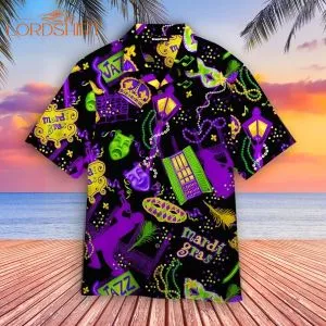 Happy Mardi Gras Hawaiian Shirt