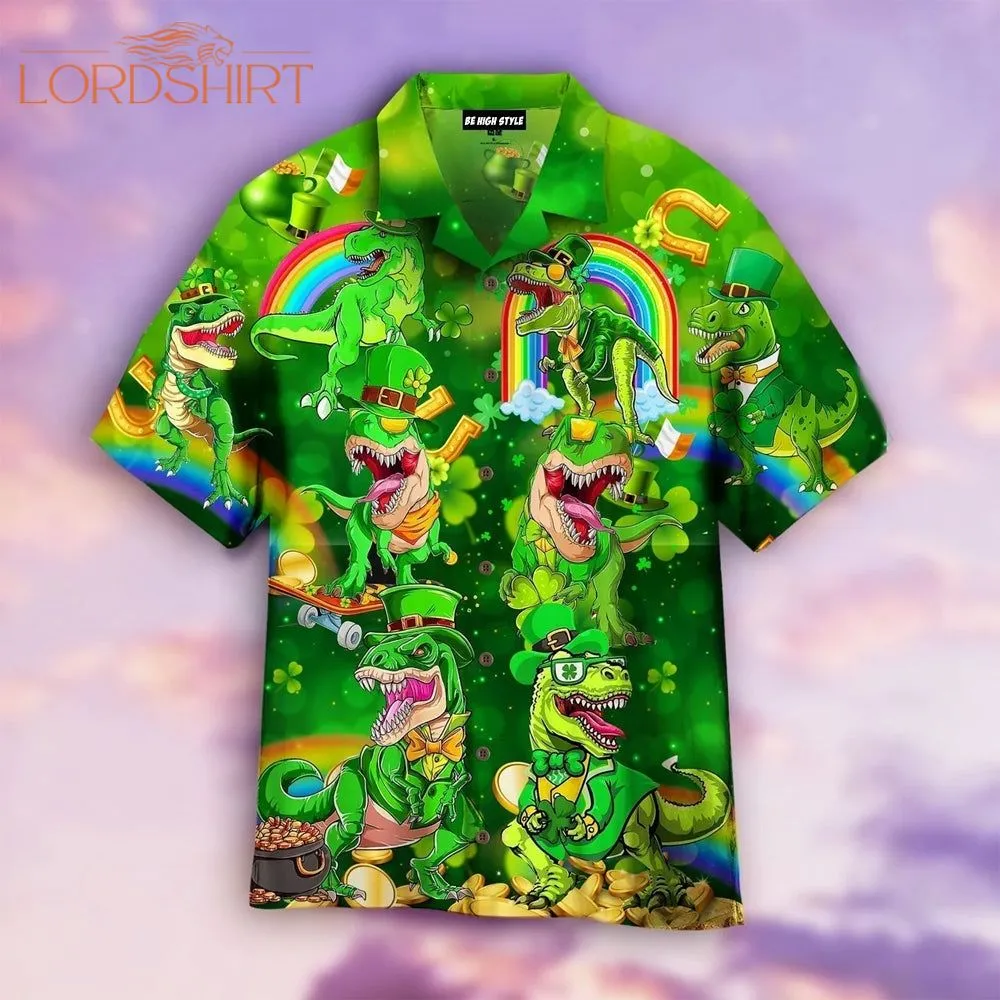 Happy St.pat-rex Day Hawaiian Shirt