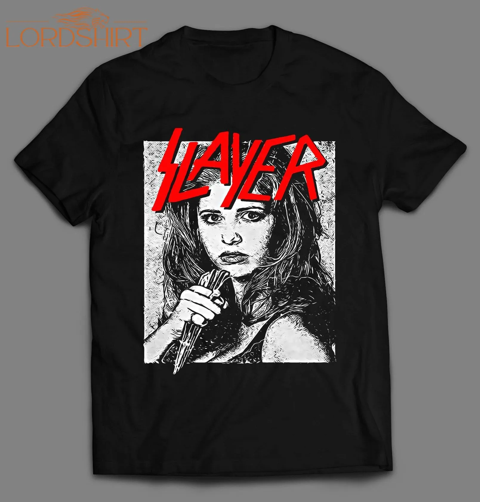 Heavy Metal Buffy The Slayer Mashup Shirt