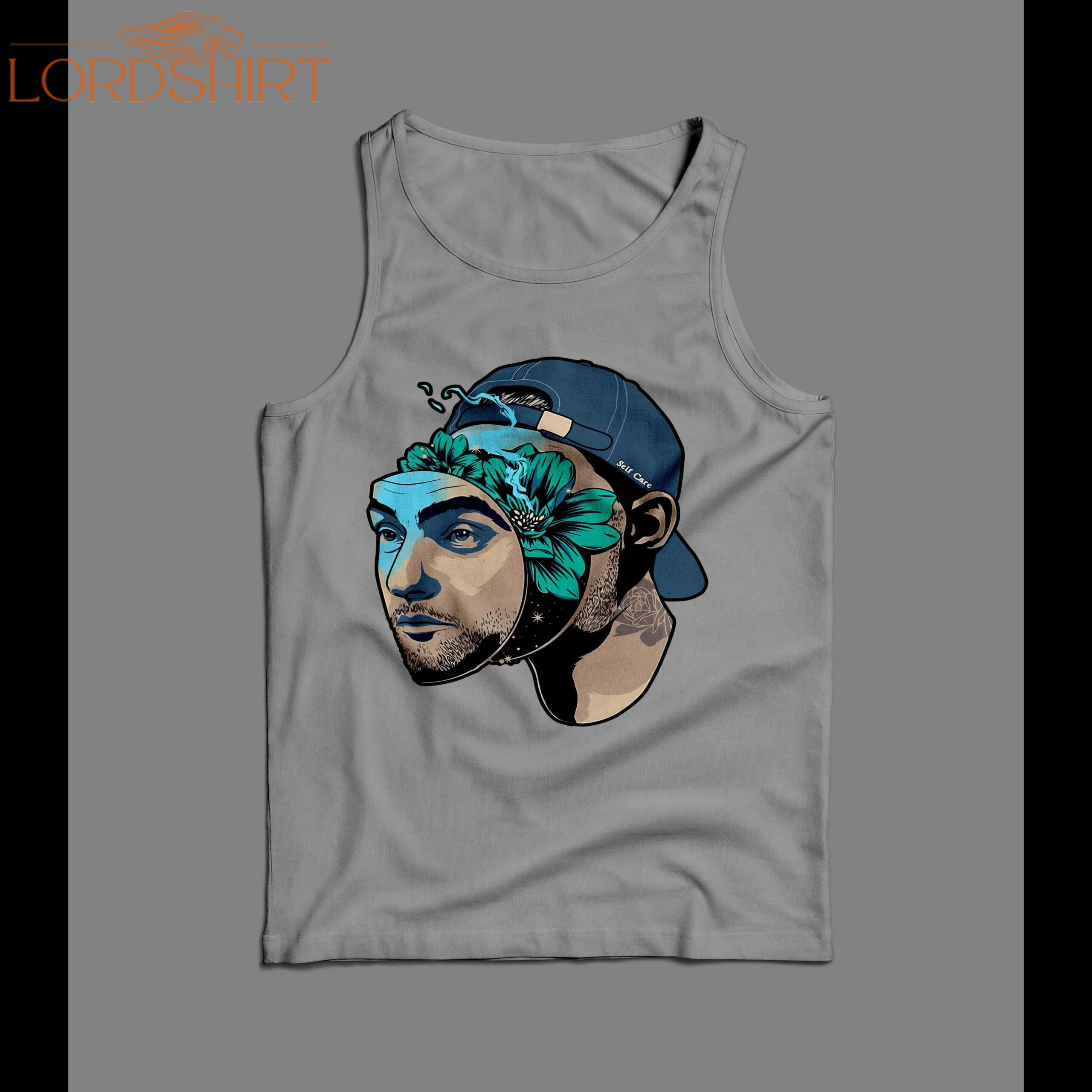 Hip Hop Easy Mac Miller Self Cure High Quality Men's Tank Top