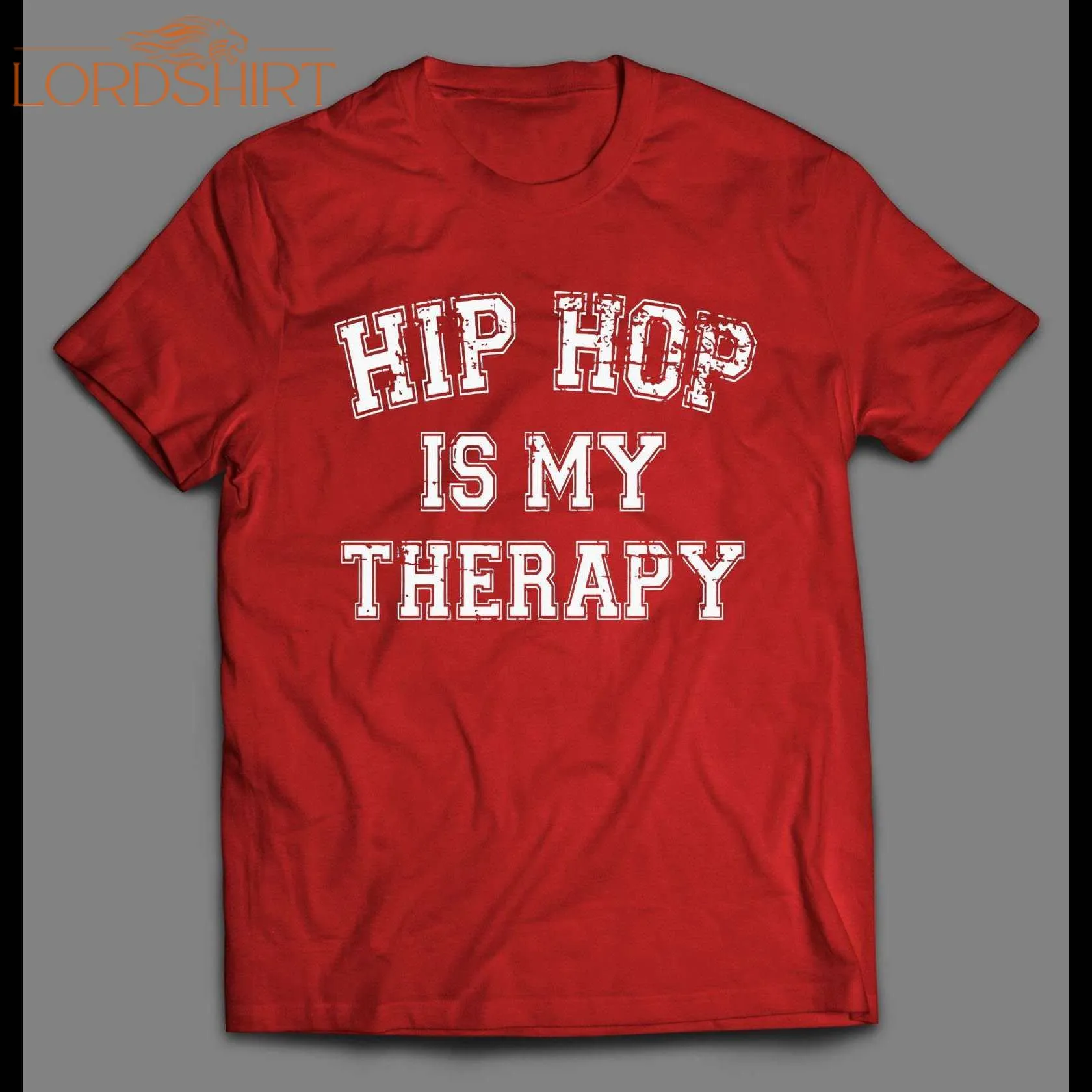 Hip Hop Is My Therapy Custom Oldskool Shirt