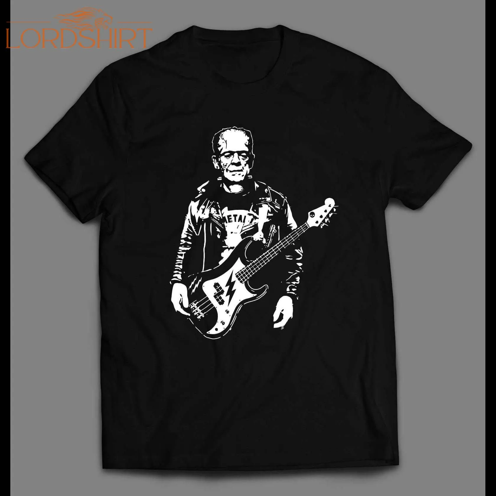 Horror Monster Rocker Rockenstein Halloween Shirt