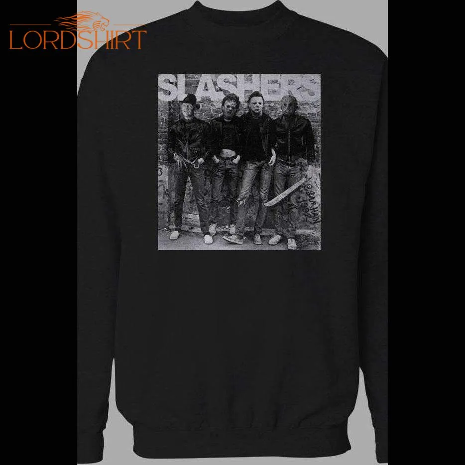 Horror Movie Killer Slashers Winter Pull Over Sweatshirt