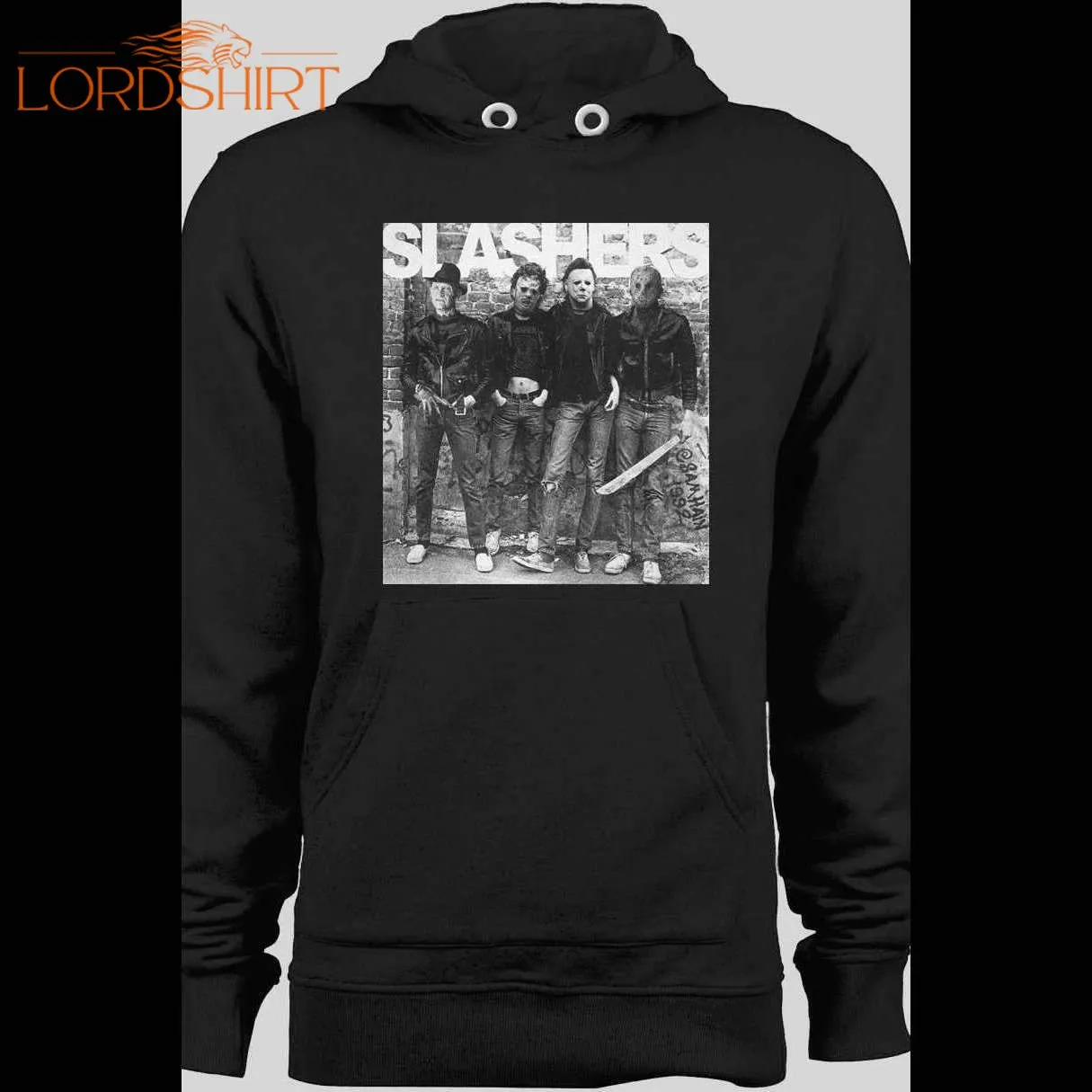 Horror Movie Killers The Slashers Pull Over Winter Hoodie