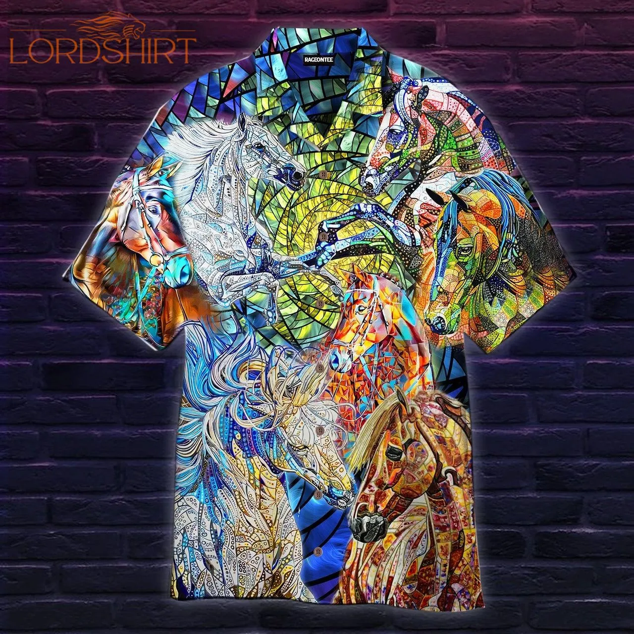 Horse 3d Hawaiian Shirt