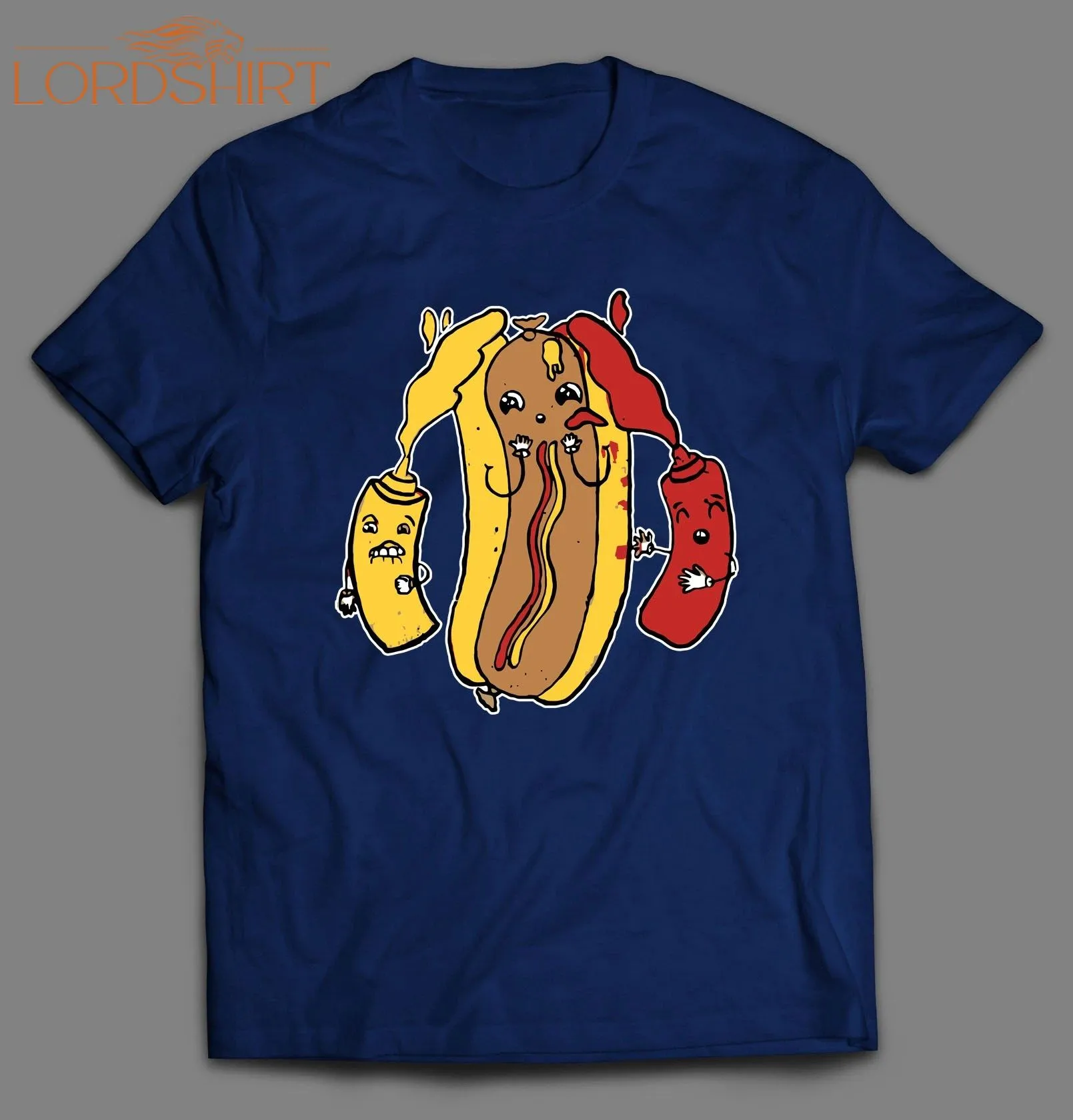 Hotdog Triple X Adult Humor Shirt