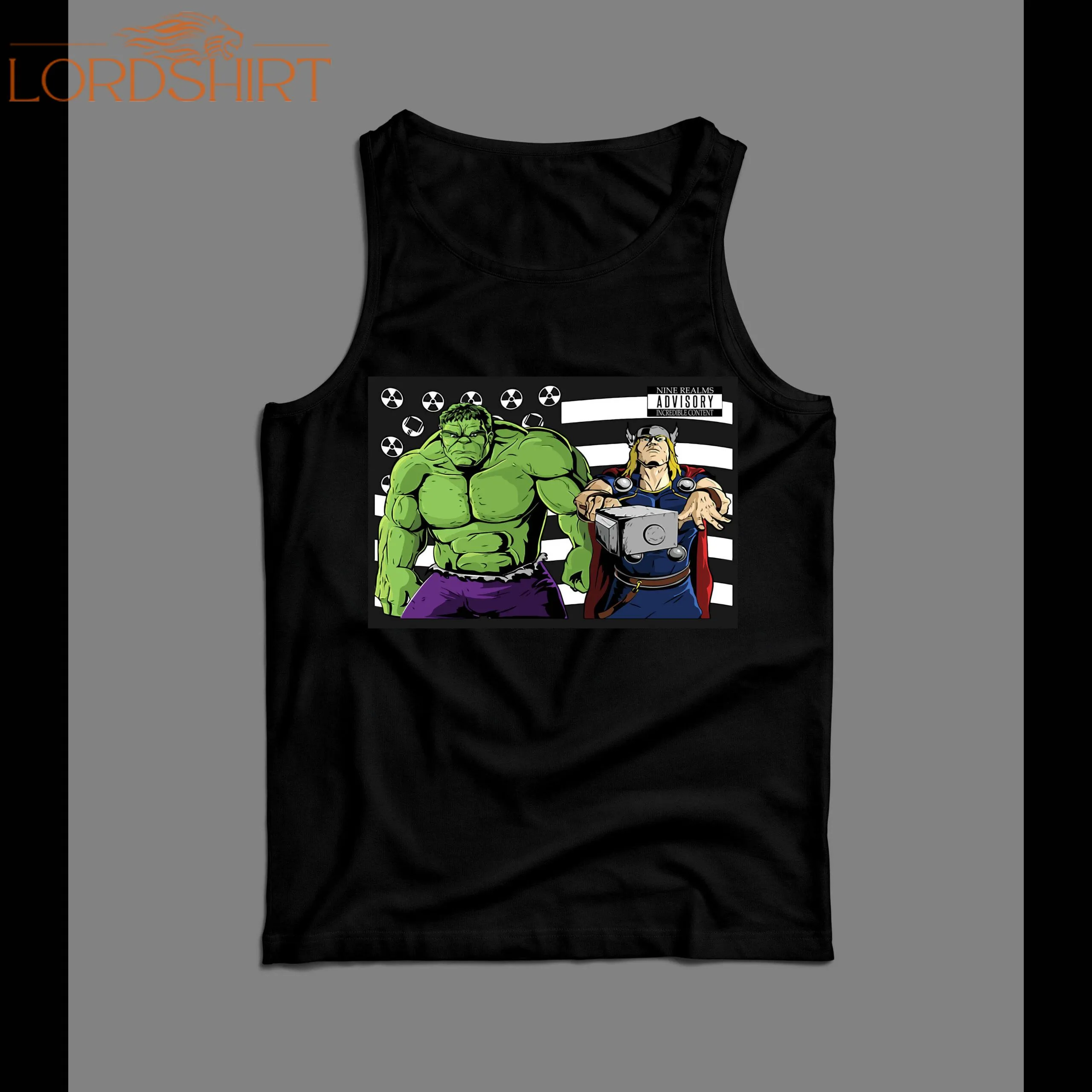 Hulk And Thor Stankonia Album Parody Art Men's Tank Top