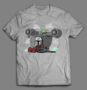 Hunter And Child Bounty Nuts Cartoon Parody Shirt