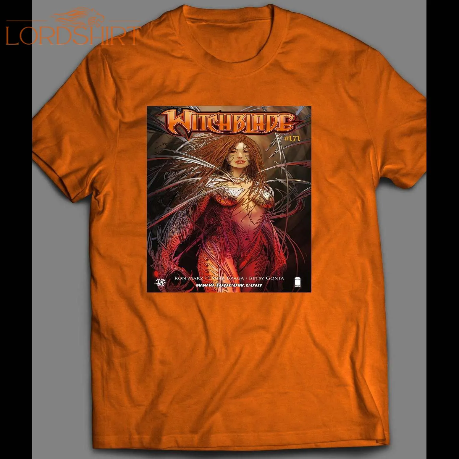 Image Comics Witchblade Variant Comic Book Front Cover Shirt