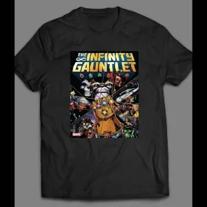 Infinity War The Infinity Gauntlet Comic Cover Shirt