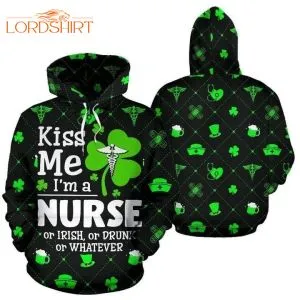 Irish Nurse Happy St Patrick Day 3d All Over Print