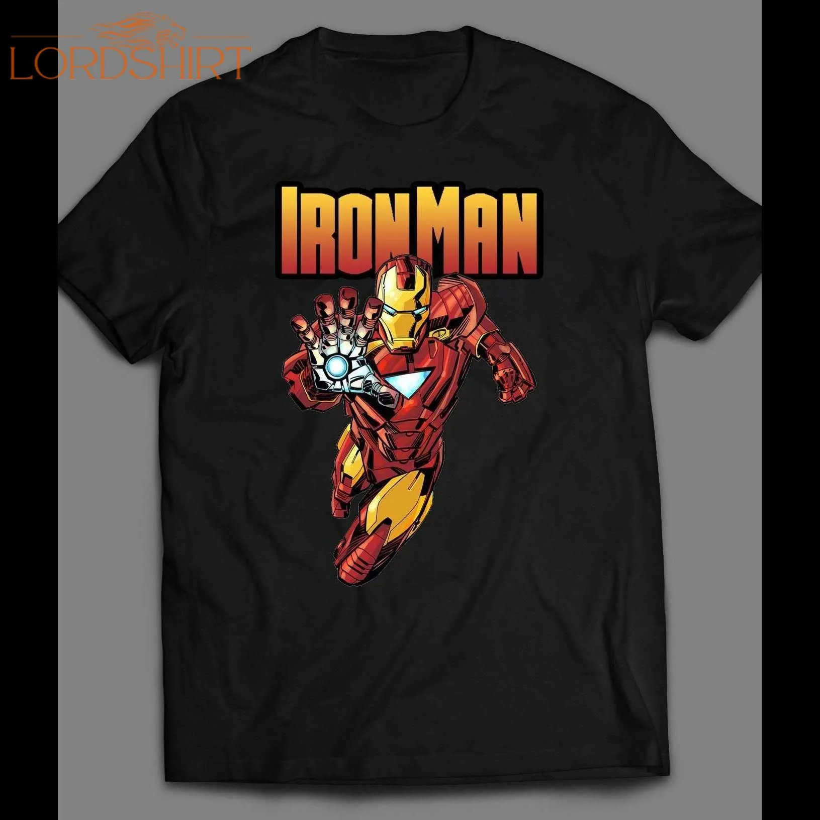 Iron Man In-flight Custom Art Shirt
