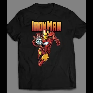 Iron Man In-flight Custom Art Shirt