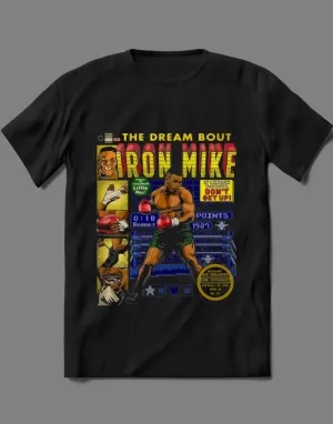 Iron Mike Kid Dynamite Comic Book Video Game Parody High Quality Shirt