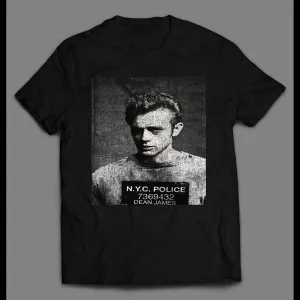 James Vintage Mugshot Photo Shirt