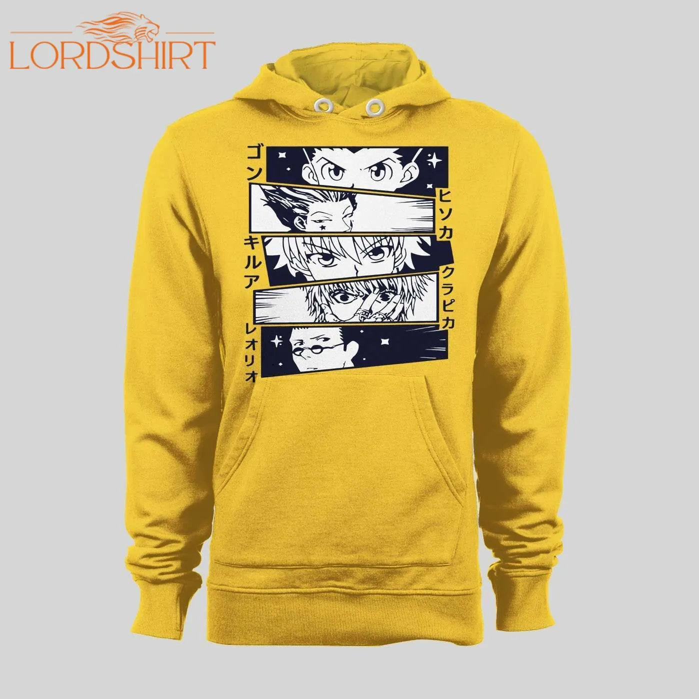 Japanese Anime Hunters Eyes Art Hoodie / Sweatshirt