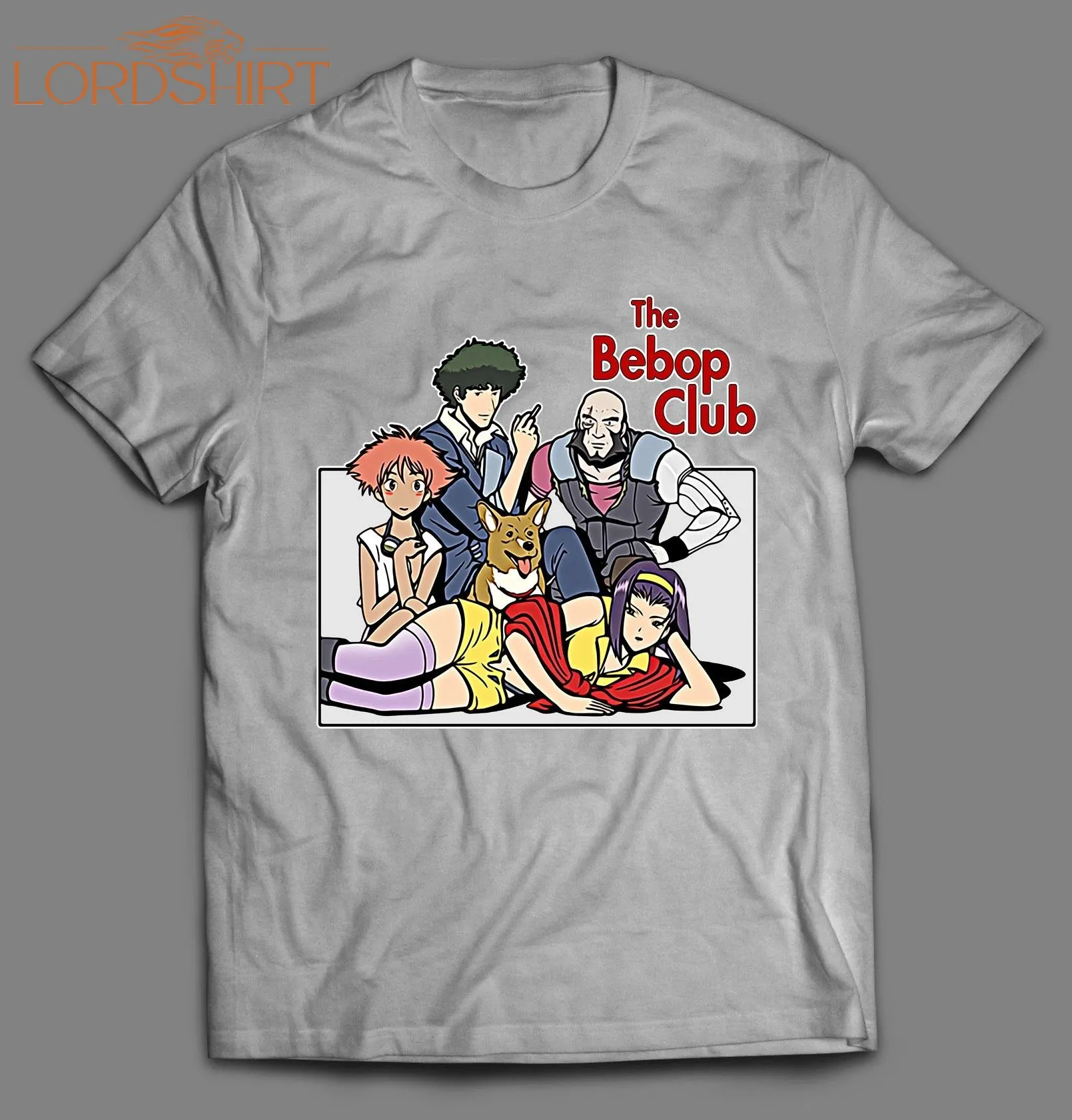 Japanese Manga The Bebop Club Movie Parody Shirt