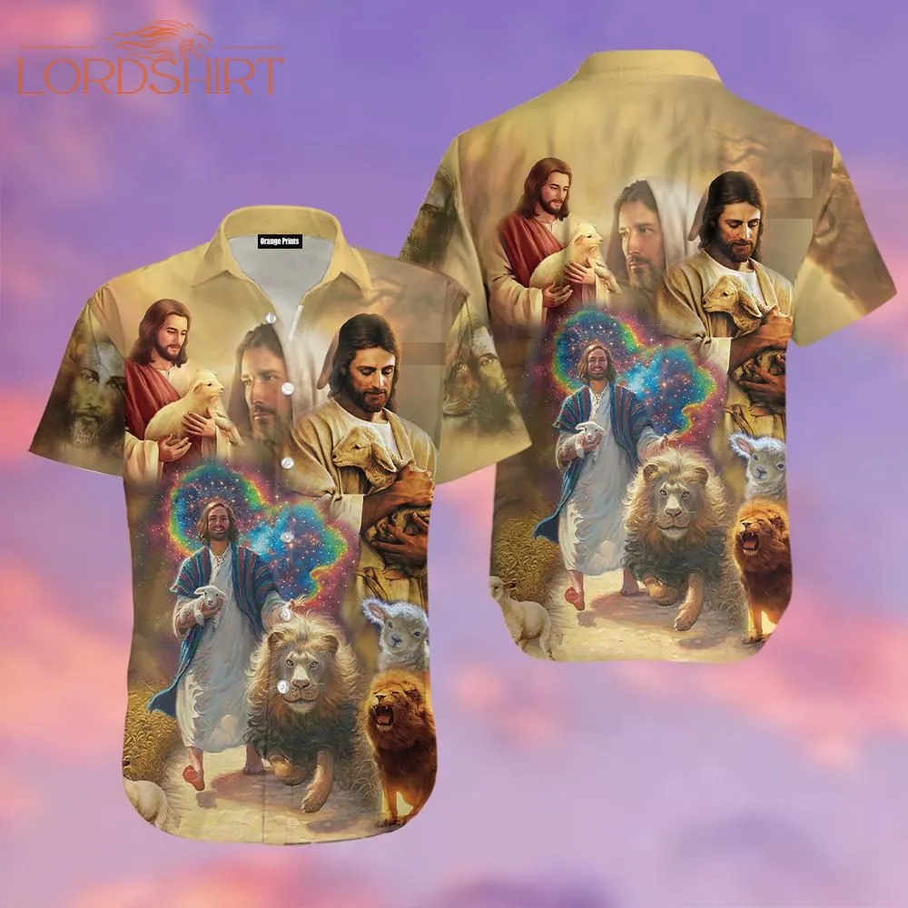 Jesus 3d Hawaiian Shirt