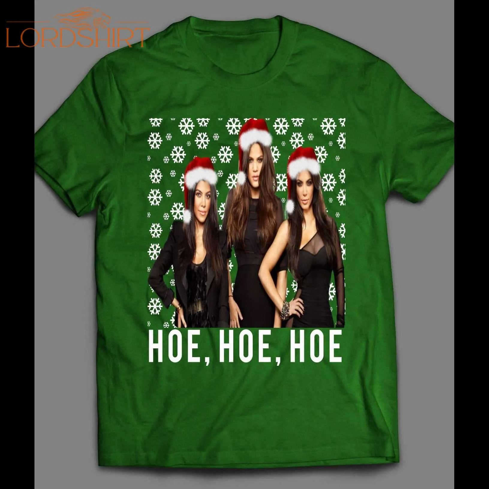 Kardashian's Hoe, Hoe, Hoe Funny Christmas Shirt