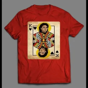 King Of Pop Michael Jackson Playing Card Shirt