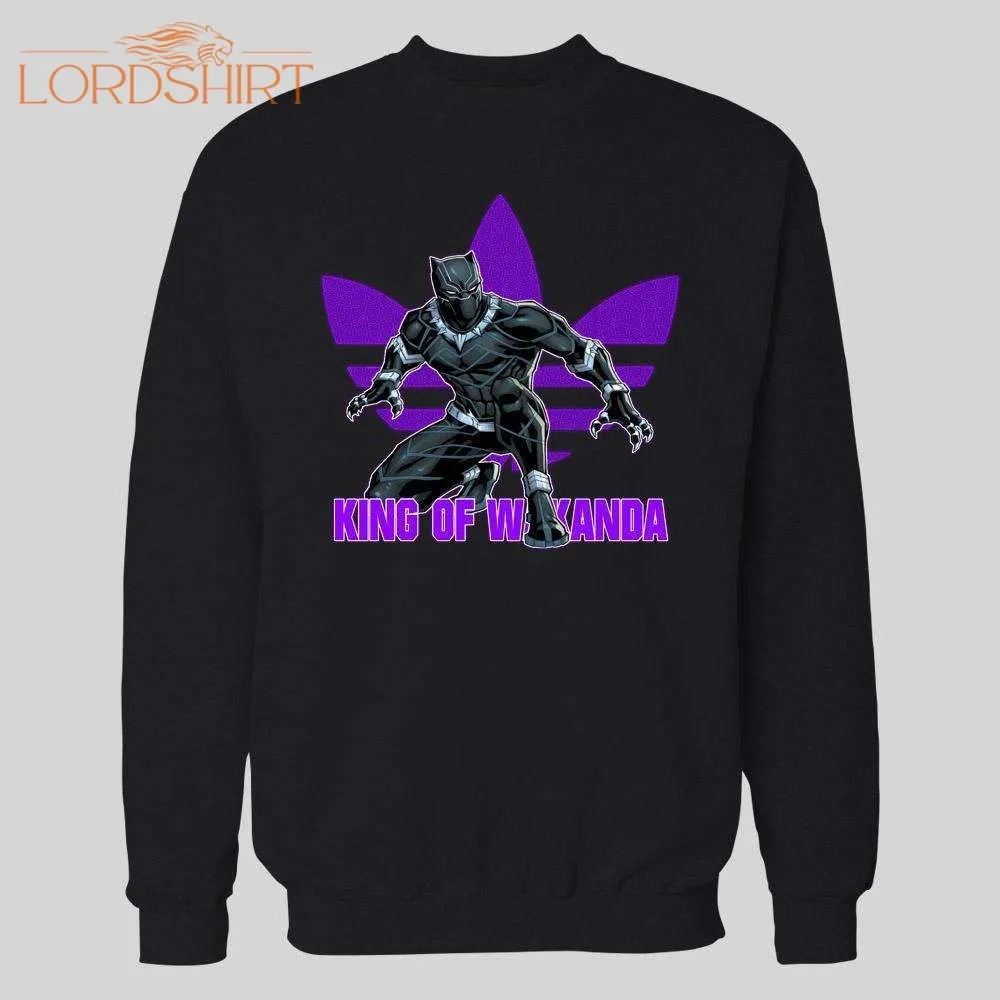 King Of Wakanda Black Panther Tribal Trefoil Hoodie /sweatshirt