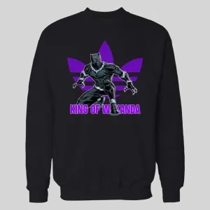 King Of Wakanda Black Panther Tribal Trefoil Hoodie /sweatshirt