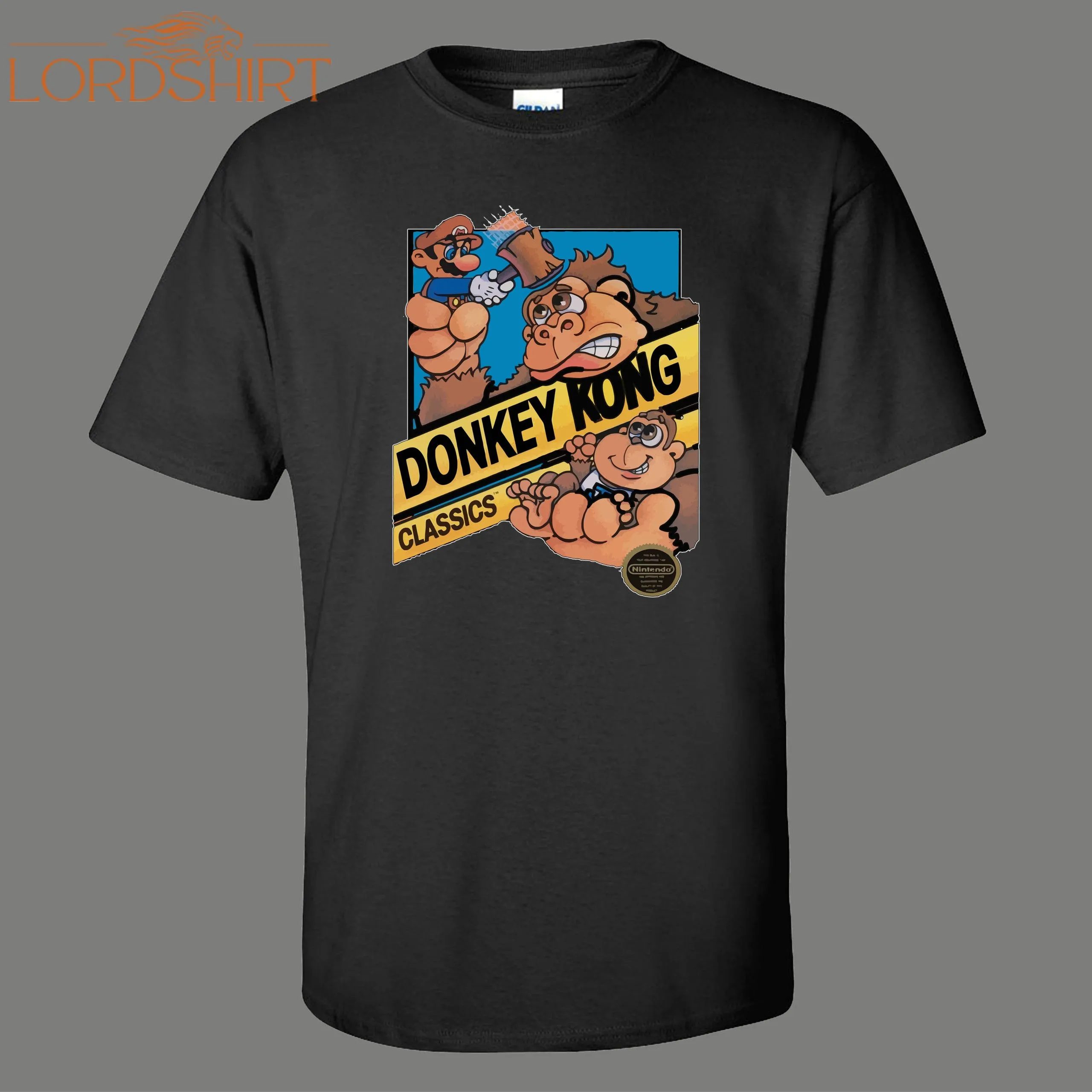 Kong Classics Video Game Rare Design Oldskool Quality Shirt