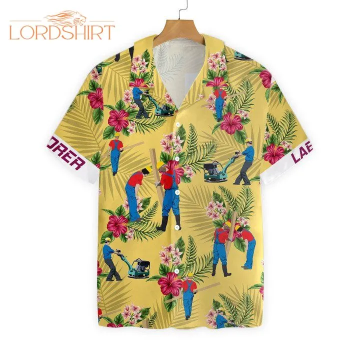 Laborer Hawaiian Shirt