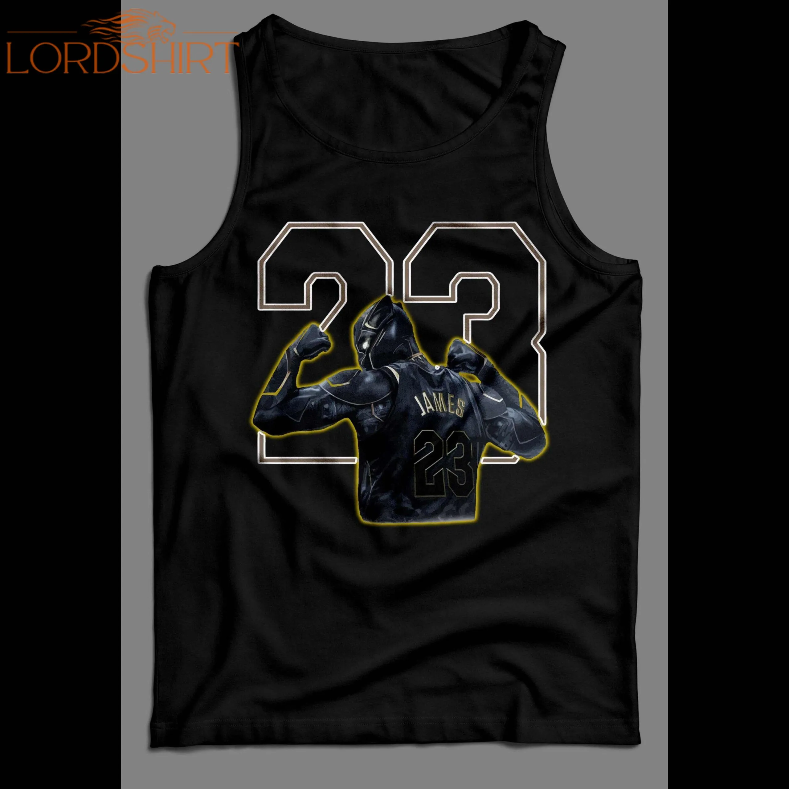 Lebron X Black Panter High Quality Men's Tank Top